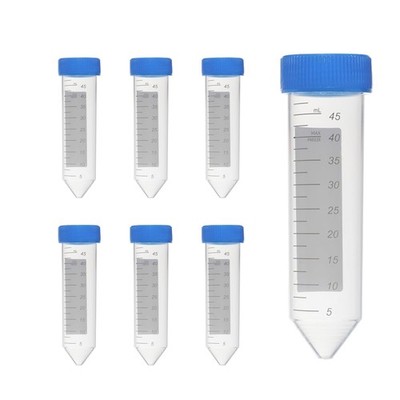 25 PCS 50mL Conical Centrifuge Tubes,Plastic Test Tube with Printed Graduatio...