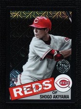 2020 Topps Black 142/199 Shogo Akiyama #85TC-2 Rookie RC n1u