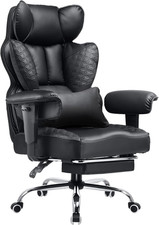 Big and Tall Office Chair Heavy Duty Wide Ergonomic Gaming Chair with Deluxe Emb