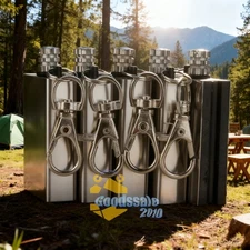 5 Waterproof Match Permanent Lighter Striker Fire Starter Emergency Survival