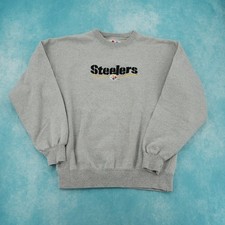 Vintage 90s Pittsburgh Steelers Crewneck Sweatshirt NFL Football Majestic S