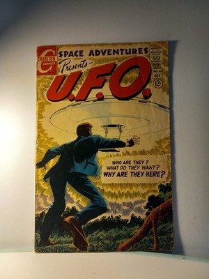 Space Adventures #60 1967 Charlton Key 1st Appearance & Origin Paul Mann