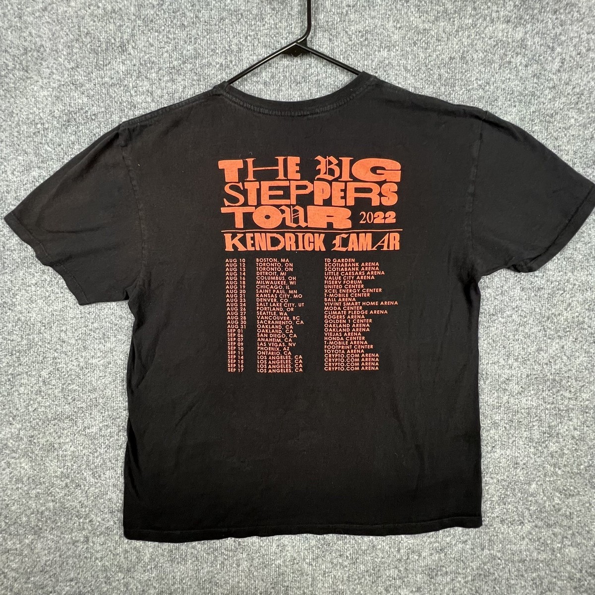 Kendrick Lamar Mr. Morale & the Big Steppers Album Tour Merch T
