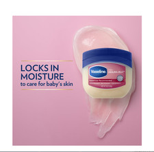 8 Pack Vaseline Petroleum Jelly Baby Skincare Protective  Pure, 13 oz