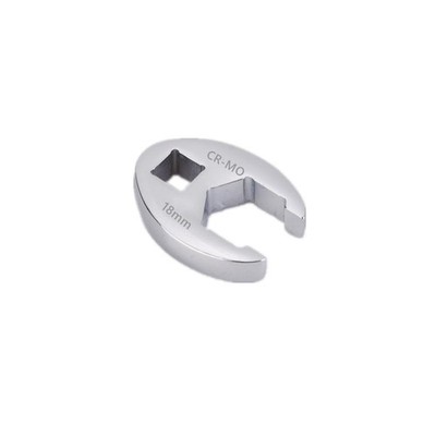 FLZOSPER 3/8  Drive Metric Fractional Crowfoot Flare Nut Wrench, Fully Polish...