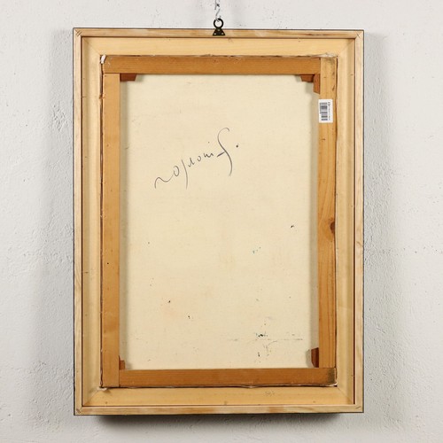 Contemporary Painting Copy Signed Rognoni XX Century Framed - Picture 11 of 12