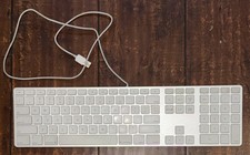 Apple Wired Keyboard A1243 USB Aluminum Full ...