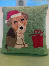 Surya Winter Novelty Square Throw Pillow 18" X 18" Part of the Winter collection