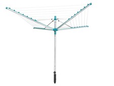 Leifheit W&auml;scheschirm Linomatic 400 Easy W&auml;schespinne drau&szlig;en trocknen 40m