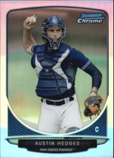 2013 Bowman Chrome Cream of the Crop Mini Refractors #SDP4 Austin Hedges - NM-MT