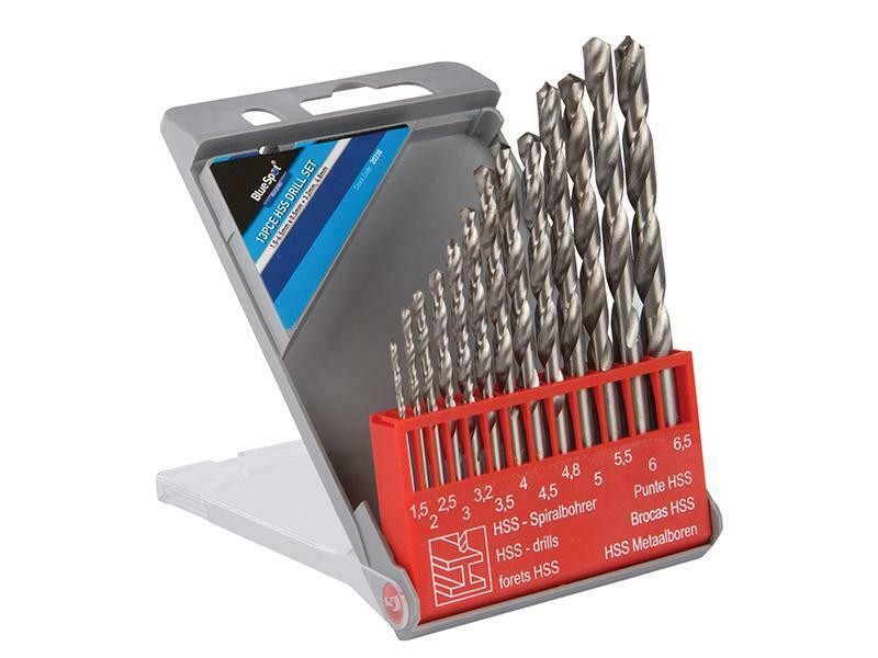 Bluespot Tools Hss Drill Set Of 13 1.5-6.5Mm B/S20338