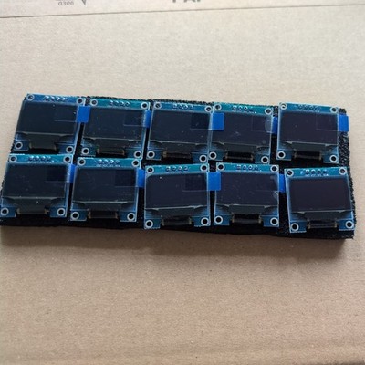 Restposten 10x 0,96 Zoll OLED Weiß SSD1306 I2C 128 x 64 Pixel für Arduino #3