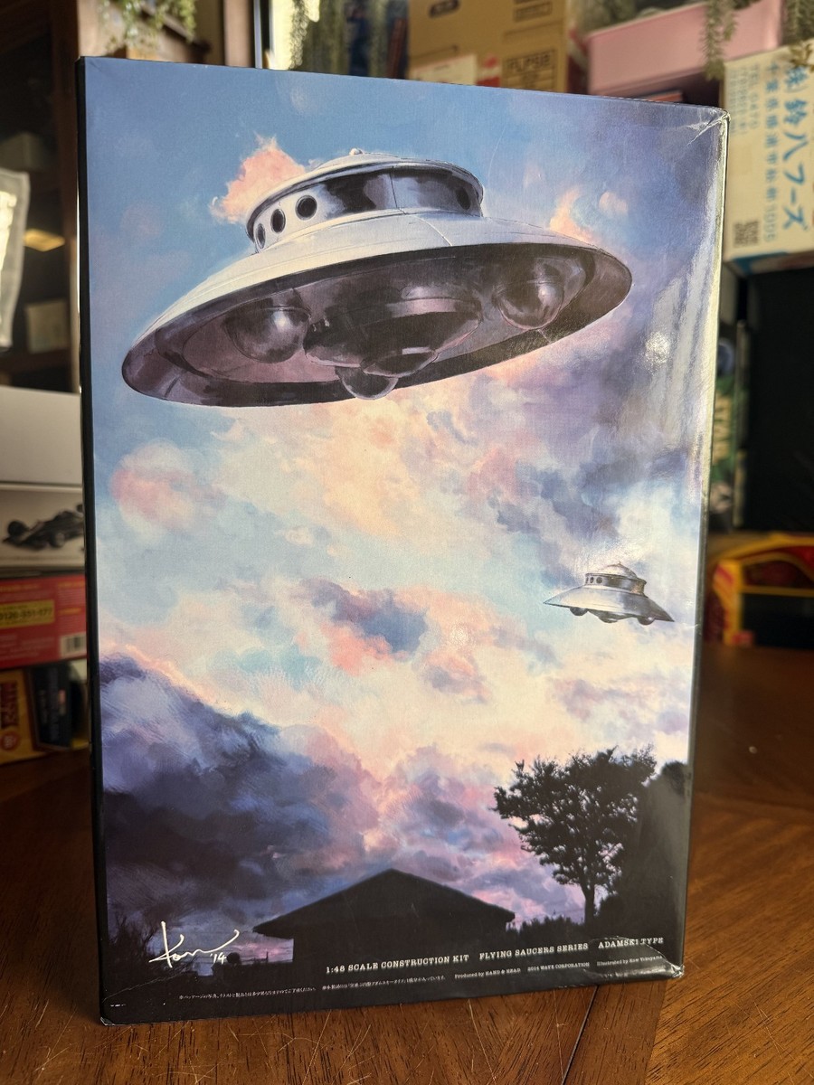 Wave UFO 1/48 Flying Saucer Adamski Type Plastic model Kit | eBay
