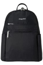 Baggallini Securtex Anti-Theft Vacation Backpack Black