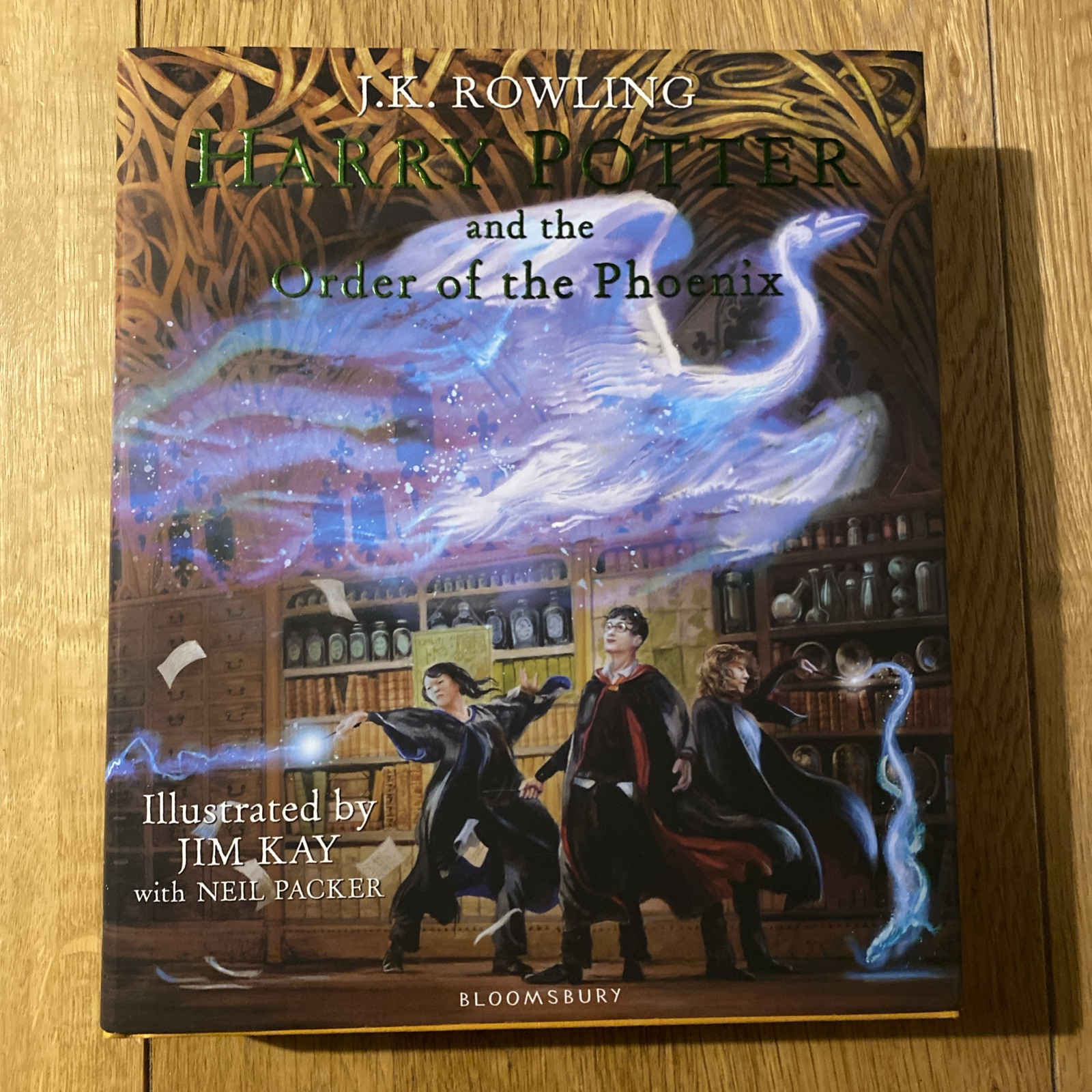Harry Potter and the Order of the Phoenix Illustrated  J.K. Rowling