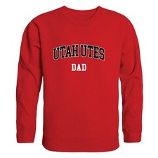 University of Utah Utes Dad Crewneck Sweatshirt Sweater