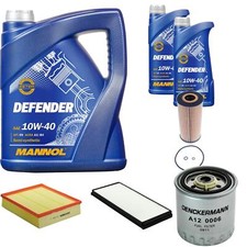 Denckermann Controllo Set mannol 10W-40 7L per Mercedes Sprinter 2-T Pulmino