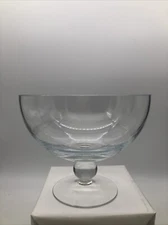 THE MAIN INGREDIENTS Handmade Pedestal Bowl 9"wide x 7" high Made in Turkey EUC