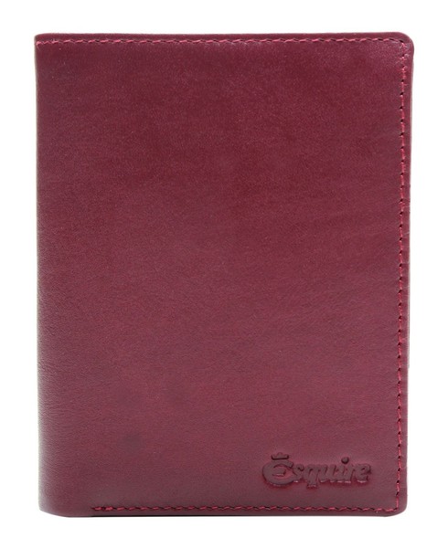 Esquire Peru Wallet GeldböRse Red Weinrot Neu-image