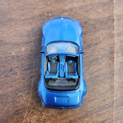 Burago BMW Roadster Blue Convertible Roadster 1/43 Scale 1996 Made in Italy - Picture 5 of 12