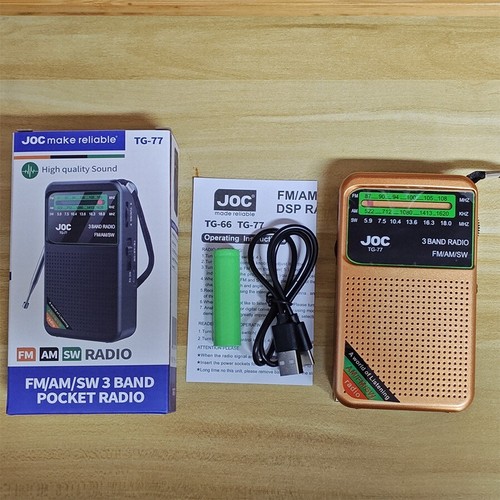 Free shipping DSP High-Sensitivity Radio with AM, SW, FM, and Rechargeable - Picture 20 of 27