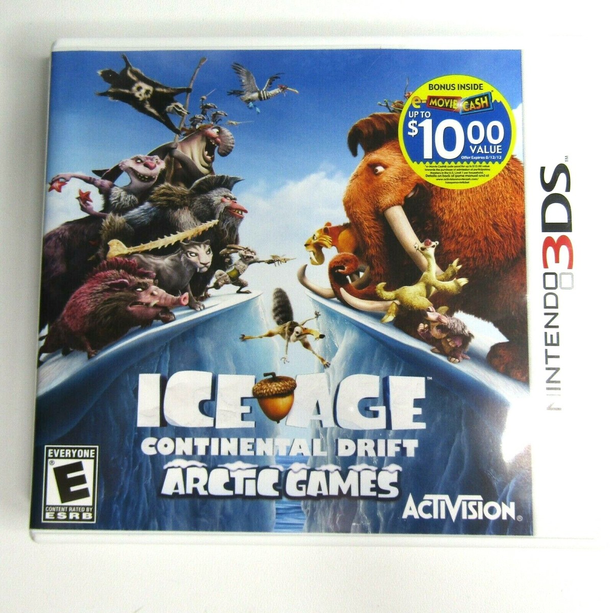 Ice Age Continental Drift Arctic Games Nintendo Activision 3DS - Main Image