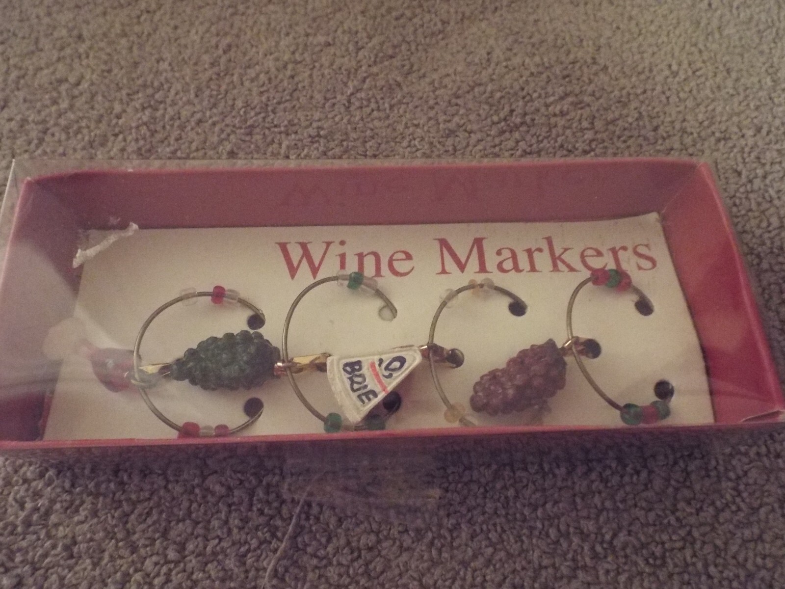 Elegant Personalized Wine Glass Markers for Parties-image