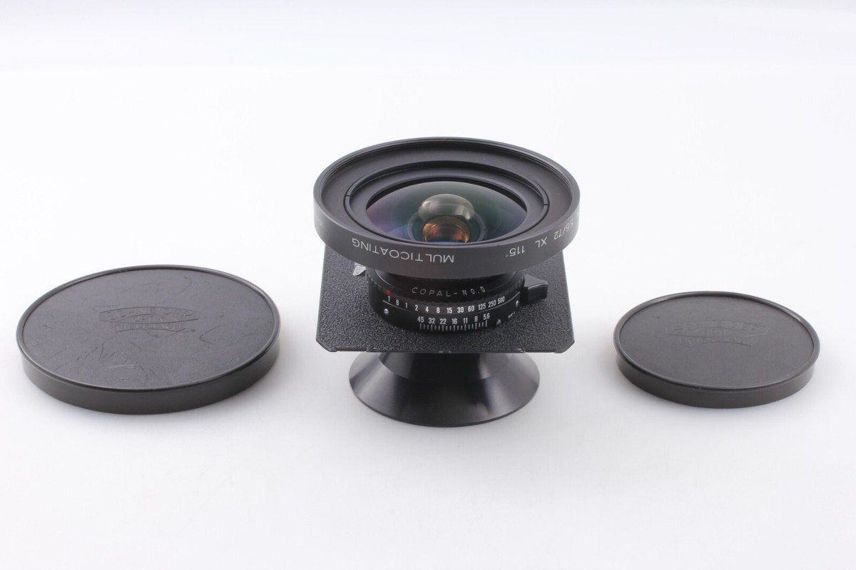 大幅値引シュナイダーSUPER-ANGULON 72mm F5.6 XL-115 MINT+ 】 Schneider Super Angulon 72mm f5.6 XL-115° MC Lens