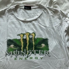 Monster Energy Graphic Black Color Retro Shirt Unisex Cotton Men Women KV35082