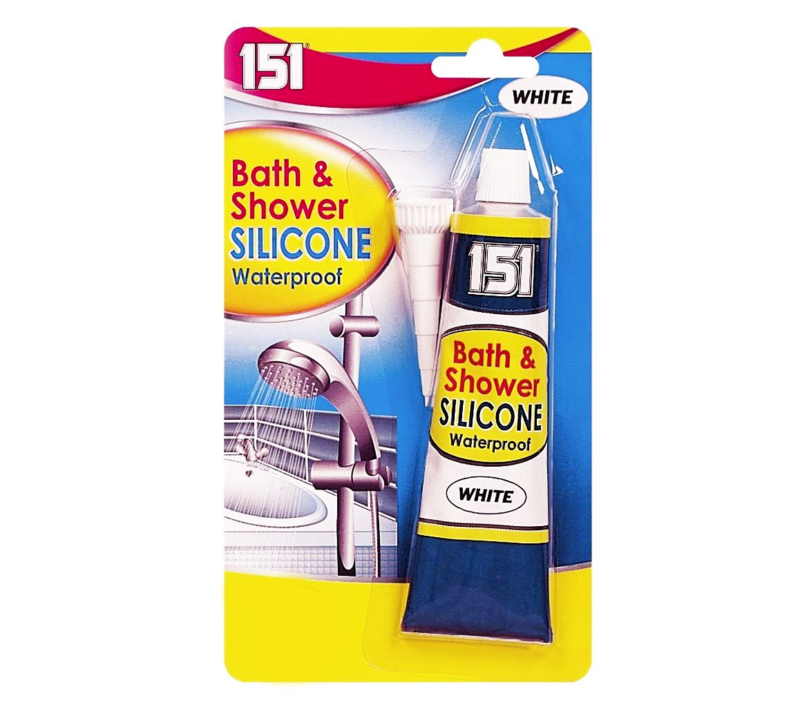 Silicone Tube Sealant Waterproof Select White /Clear Kitchen Bath