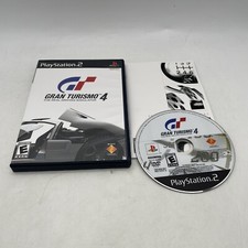 Gran Turismo 4 PS2 PlayStation 2 Complete W/ Manual CIB Tested Working