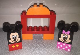Lego DUPLO Read and Build: Clubhouse Cafe #10579 Retired 2014 Mickey Minnie