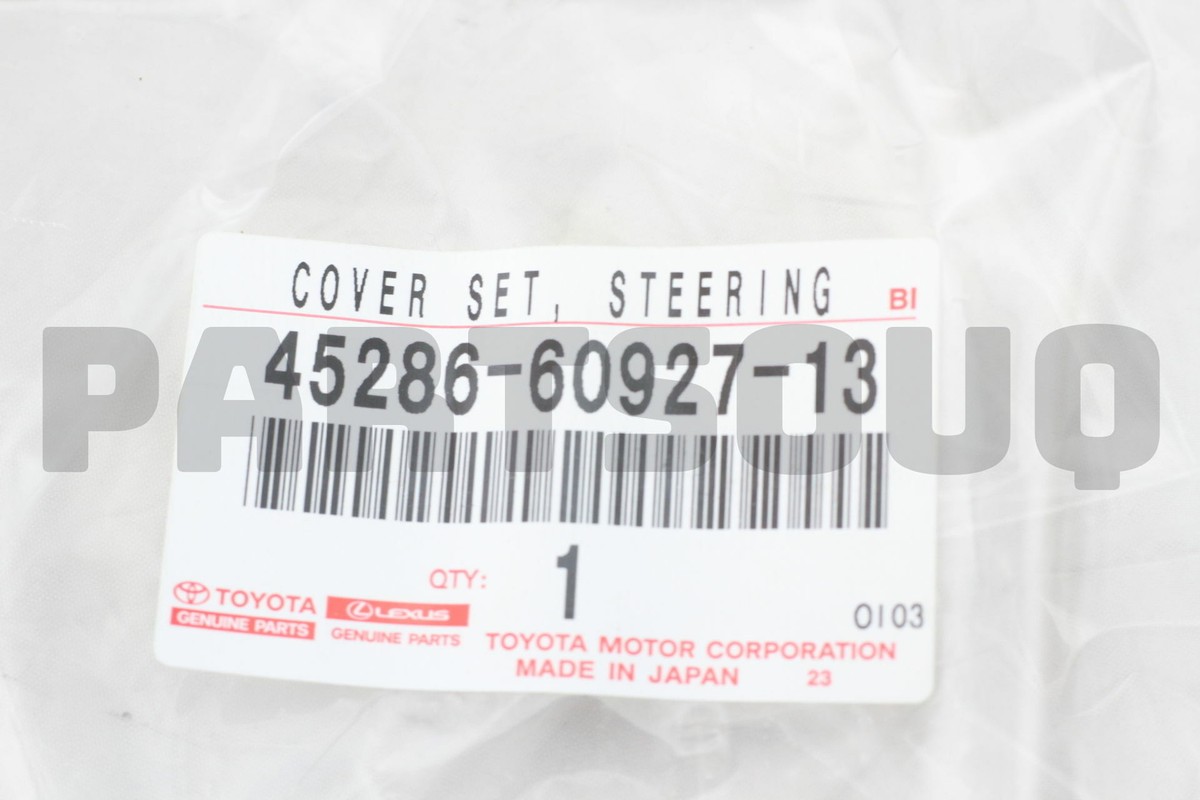 452866092713 Genuine Toyota COVER, STEERING COLUMN Steering Column