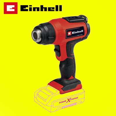 Einhell 4520500 TE-HA 18V Heißluftpistole mit 2 Temperaturstufen und einer LED-Anzeige