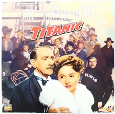 Titanic, Barbara Stanwyck 1953 Drama - LASERDISC