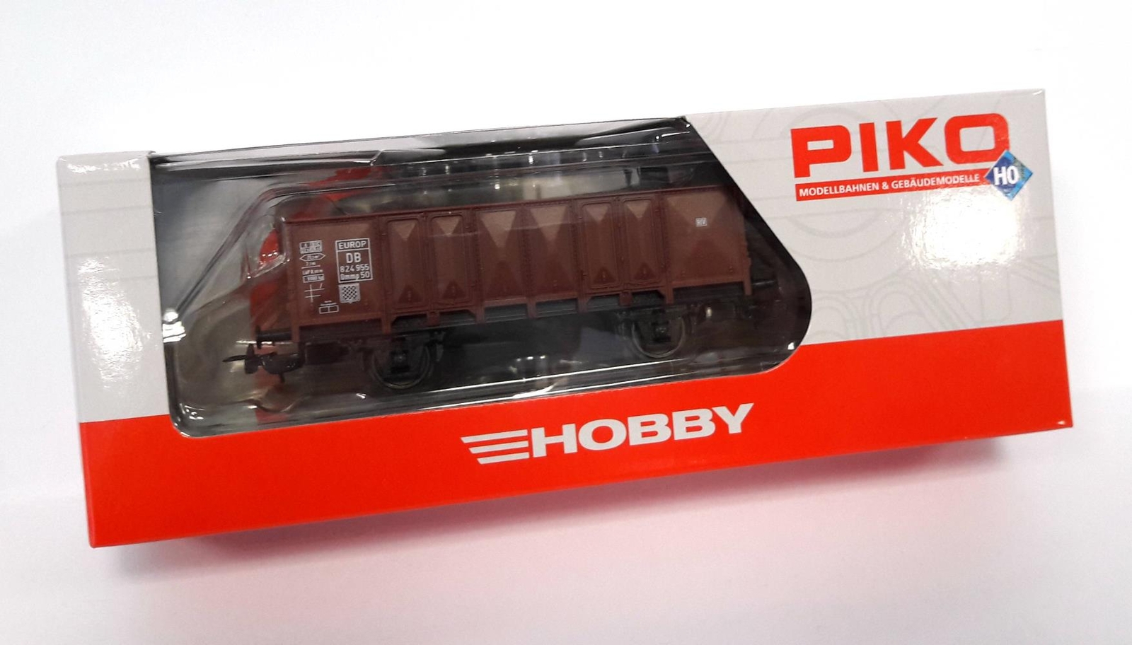 Wagon de marchandises ouvert PIKO 57702 DB III 1:87 échelle H0 DC neuf emball...