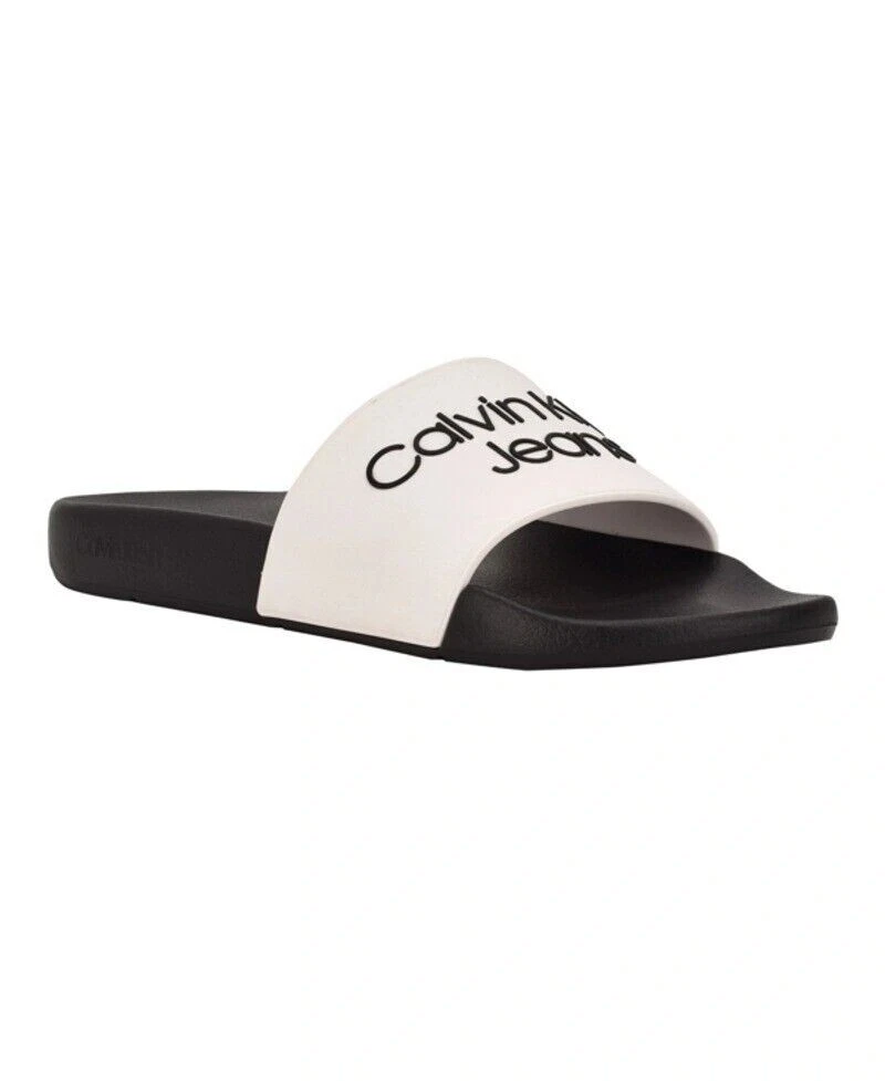 Calvin Klein White Sandals for Men for sale | eBay display picture 1