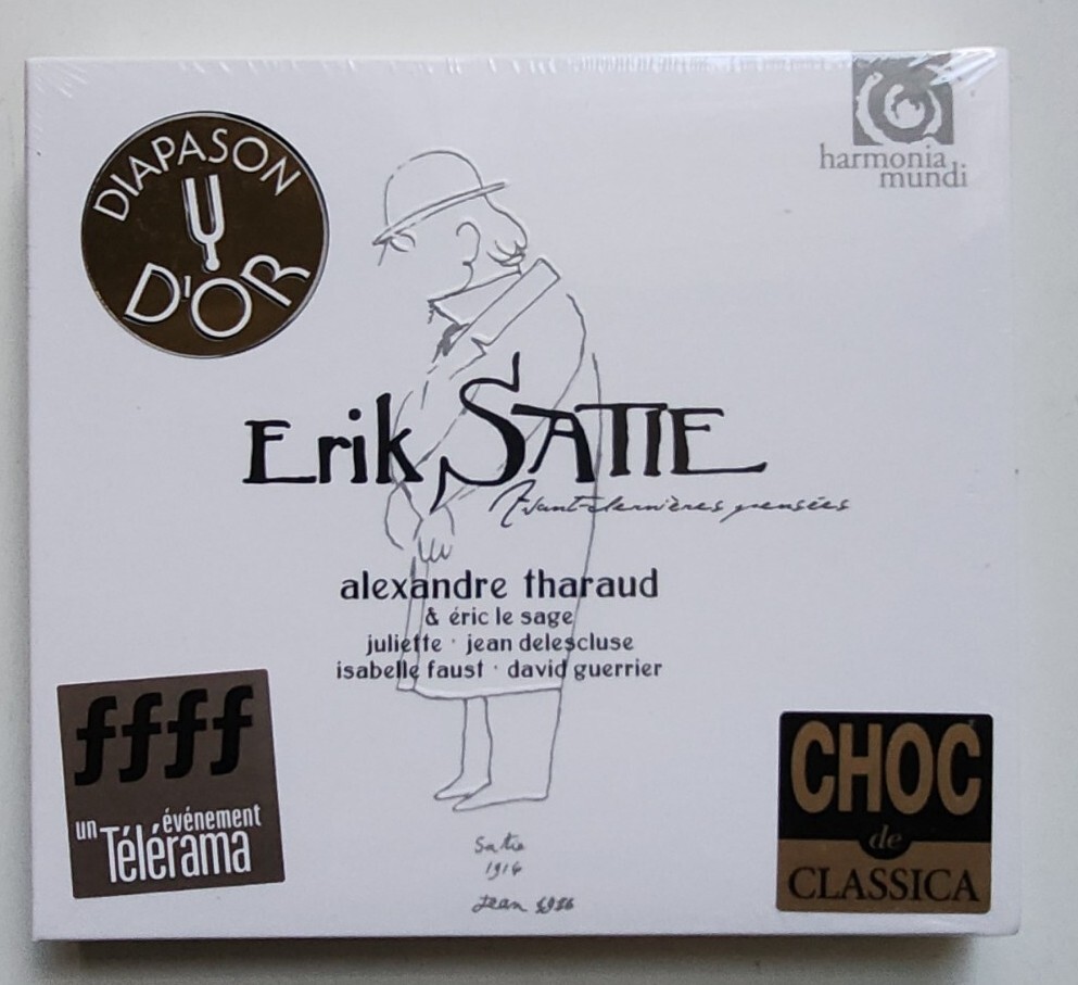 Alexandre Tharaud - Erik Satie : Avant-Dernieres Pensees - 2 x CD NEW SEALED