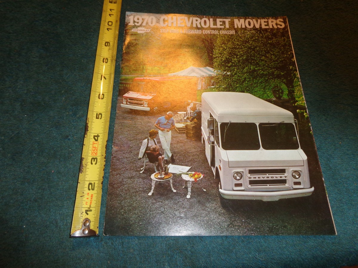 1970 CHEVROLET STEP VAN SALES FOLDER / ORIGINAL DEALERSHIP