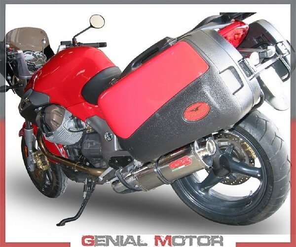 Exhaust Muffler GPR TRIOVAL Approved MOTO GUZZI BREVA 1100 4V 2005 2010