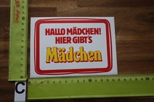 Old sticker literature book magazine library MEDIT publisher Munich GIRL
