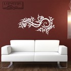 Wandtattoo Wandaufkleber Blumen Ornament - WB68