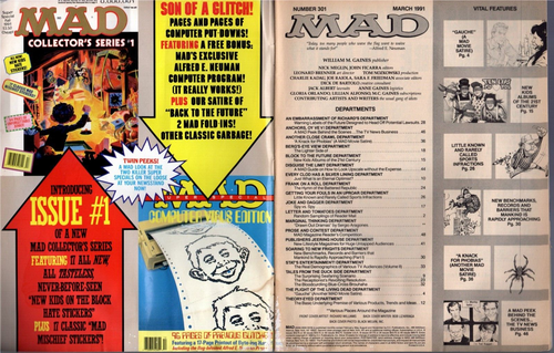 1991 (marzo) Mad Magazine #301, New Kids on the Block ~ Bueno - Imagen 3 de 8