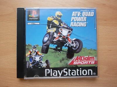 ATV: QUAD POWER RACING // Playstation PS1 Spiel mit Anleitung