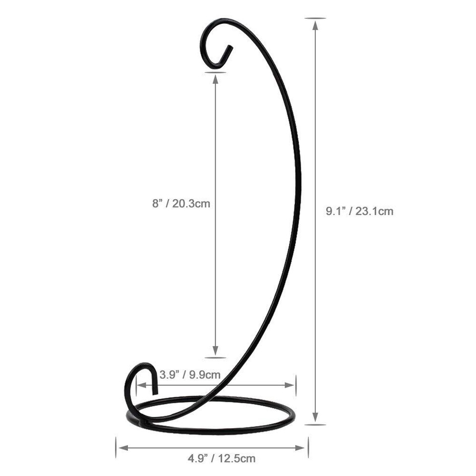 Christmas Ornament Display Stands, 10 Pack Iron Hanging Stand Rack