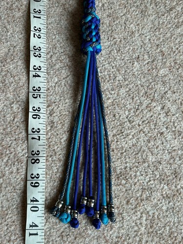 Motorcycle Biker Get Back Whip *UK GBW 40” 3 Colour Plait * Bobber Biker Apes - Picture 8 of 8