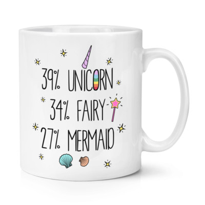 Mug Drôle Licorne 'Je T'aime Wuv' Anniversaire Bureau - 11oz
