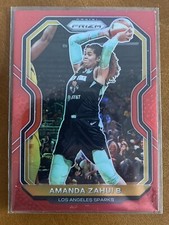 2021 Panini Prizm Amanda Zahui B RED prizm 109/299 Los Angeles Sparks WNBA