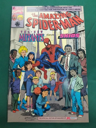 The Amazing Spiderman and the New Mutants, Featuring Skids, Kmart 1990