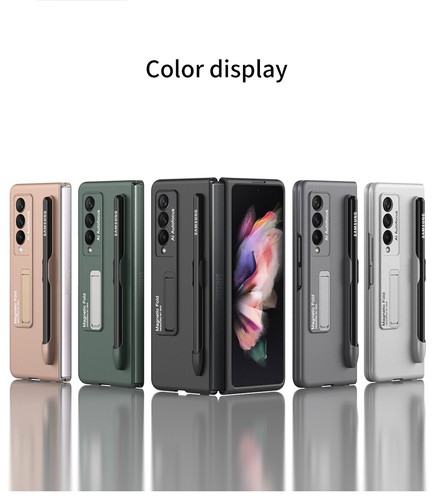 Für Samsung Galaxy Z Fold 3 5G W22 mit S Pen Halter Ständer Handy Hard Case Hülle - Bild 4 von 17